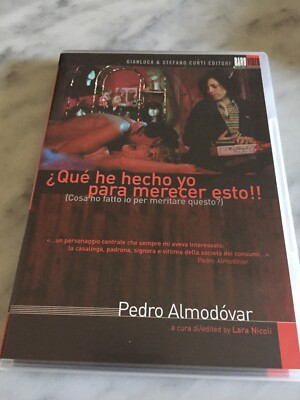 DVD ''WAS ICH GETAN HABE, UM DAS ZU VERDIENEN'' Pedro Almodovar SeltenVideo Verkauf DEU