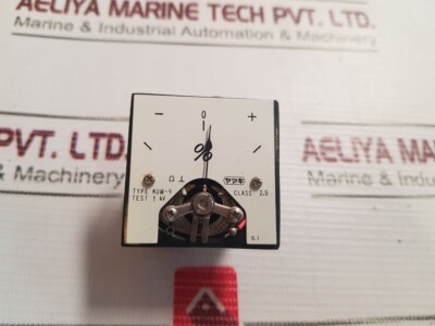 Yamaki Electric KUM-9 Panel Meter Class 2.5