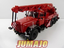 CPF115 Camion 1/43 Hachette IXO Pompiers : MAGIRUS Uranus Camion grue 16 tonnes