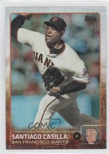 2015 Topps Rainbow Foil Santiago Casilla #156 8mx
