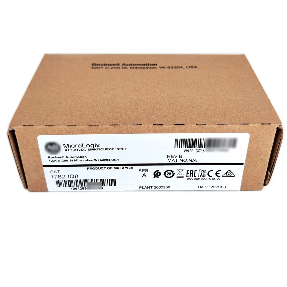 Nuevo Módulo de Entrada Discreta Sellado AB 1762-IQ8 MicroLogix 1200 EE. UU. Impuestos Gratuitos Foto 2 de 4