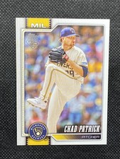 2026 Topps Chad Patrick Milwaukee Brewers #217