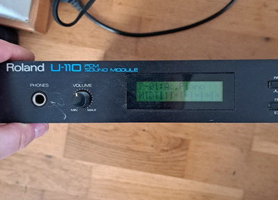 Roland U-110 PCM Sound Module Rack EU/Germany