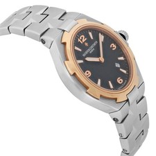 Vacheron Constantin Overseas 18K Rose Gold Steel Black Dial Watch 25250 4