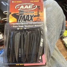 AAE Plastifletch Max - Black Plastic Vanes 2....