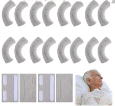 20PCS Oxygen Tubing Users Ear Cushions Soft Ear Pads Prevent Ear Soreness Gray