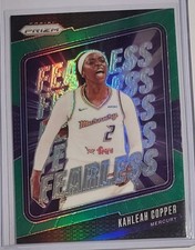 Kahleah Copper 2024 Panini Prizm WNBA Fearless Green Prizm #5 Phoenix Mercury