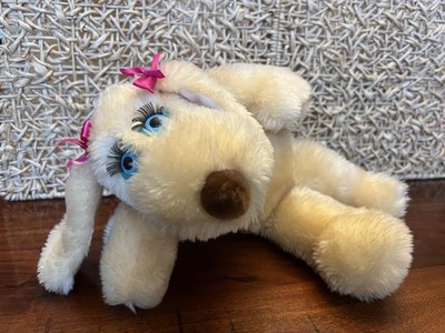 Vintage 1981 Fifi la Femme Francesca Hoerlein Franland Stuffed Dog HasbroSofties