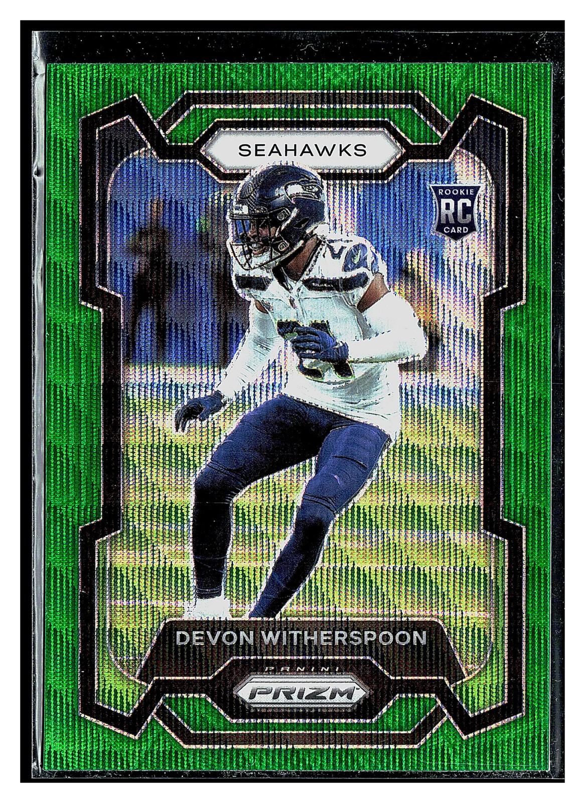 2023 Panini Prizm #389 Devon Witherspoon Green Wave Seattle Seahawks