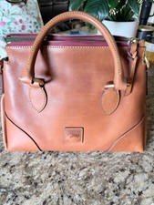 New Dooney  Bourke Florentine Satchel 38 Natural 508