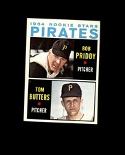 1964 Topps 74 Rookie Stars Bob Priddy RC/Tom Butters EX #D1,458037