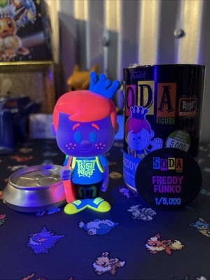 Funko Vinyl Soda: Freddy Funko - Freddy Funko (Black Light) - Funko (NYCC) Excl.