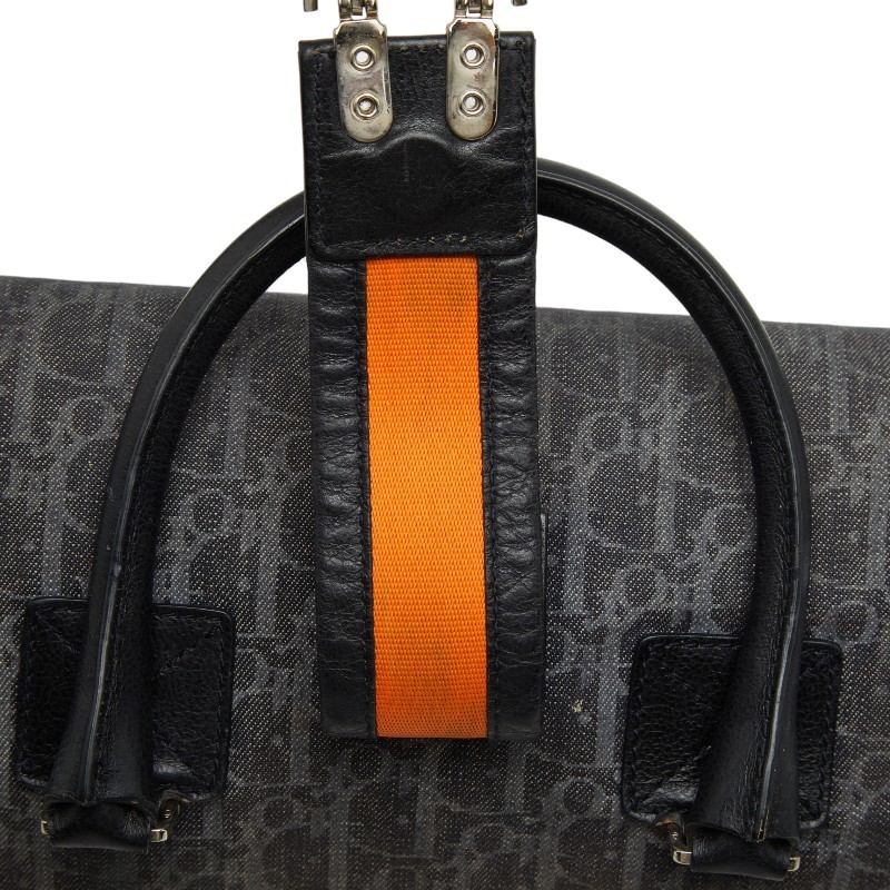 Dior Trotter Flight line Handbag Mini Boston Bag Women 【Used】 thumbnail 10