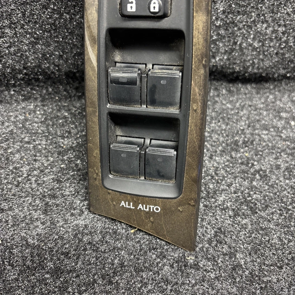 2010-2013 Lexus IS250 IS350 Front Left Driver Master Window Switch OEM Woodgrain - Image 2 of 4