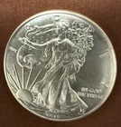 U.S. Mint American Eagle 2015 1 oz Silver 0.999 Fine Bullion Coin Uncertified