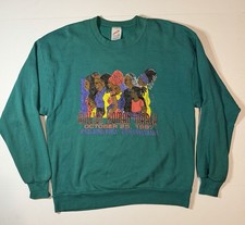 Vintage 90s Million Woman March Crewneck Sweatshirt 1997 Philadelphia USA Made