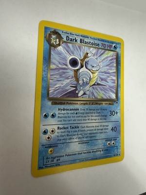Dark Blastoise Evolution Line 4/110 39/110 63/102 WOTC Vintage Lot