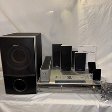 DVD Sony Surround Sound System 5 Disc Receiver Complete DAV-HDX265
