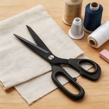 Fabric Scissors Premium Professional 8 Inch Heavy Duty Leather Sewing Shears 1pc