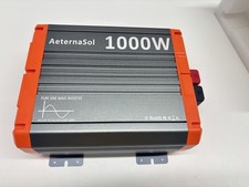 1000W Power Inverter, Peak 2000W ,12V to 110V/120V, 2 AC USB Type-C 30W, 2 LCD
