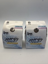  2 L'eggs Sheer Energy Light Support Leg B Nude 97756 Control Top NEW