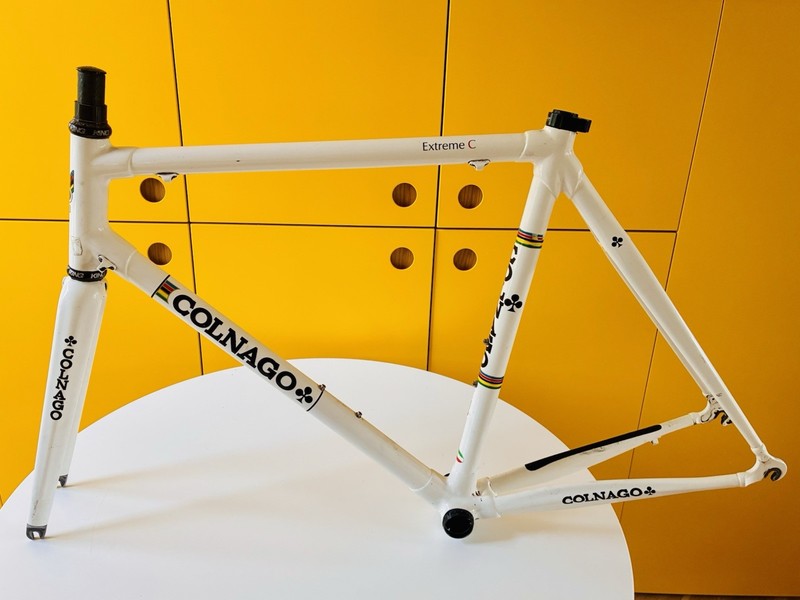 Colnago Extreme C Carbon Frame And Forks With Chris King Headset Size 57