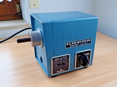 KRESS ®  Poliermaschine Typ HM 120 / Poliermotor / Goldschmiedewerkzeug - Bild 1 von 4