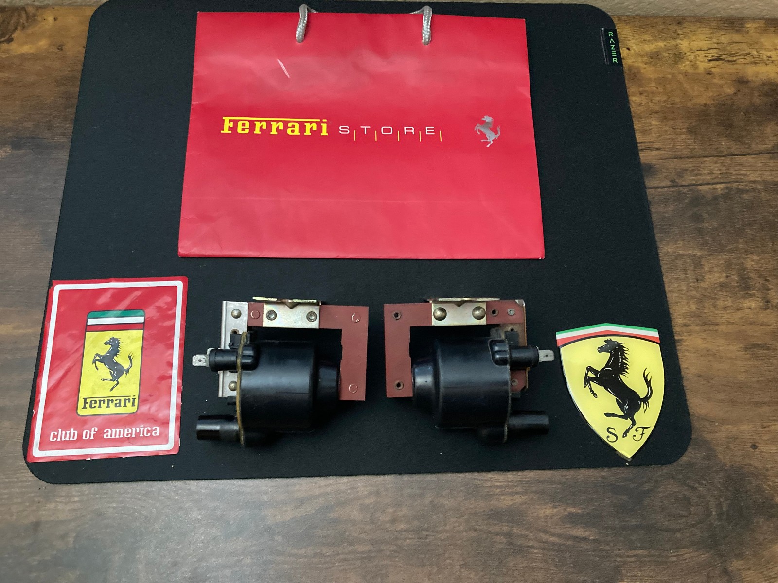 Ferrari 308-Gts,Mondial V8 and Qv Models - Ignition Coil w/ Plate - P/N 115013