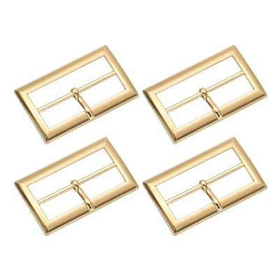4pcs belt buckle, rectangular buckles 3.5cm for gold