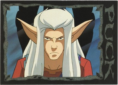 Gargoyles #49 Puck 1996 Skybox Single Card