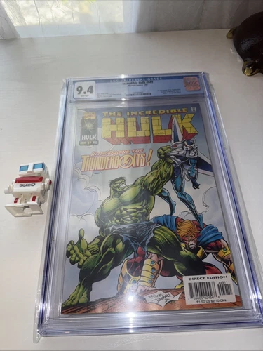 Incredible Hulk #449 CGC 9.4 NM+ | 1st Appearance of Thunderbolts | Marvel 1997