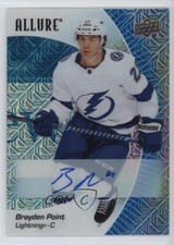2023-24 Upper Deck Allure Blue Line Auto 17/35 Brayden Point #85 Auto 17fk