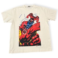 Kith Marvel Spider-Man Redhulk Vintage Tee Mens Size Large
