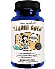 Legendairy Milk Liquid Gold Lactation Support  60 Count Pack of 1 