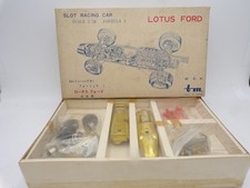 Vintage 1960's Miyazawa Japan 1/24 Ford Lotus Brass F-1 Slot Car Kit NMIB Kogure