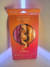 Curlformers Hair Curlers Spiral Curls Pack No Heat Hair Curlers 6 Pack
