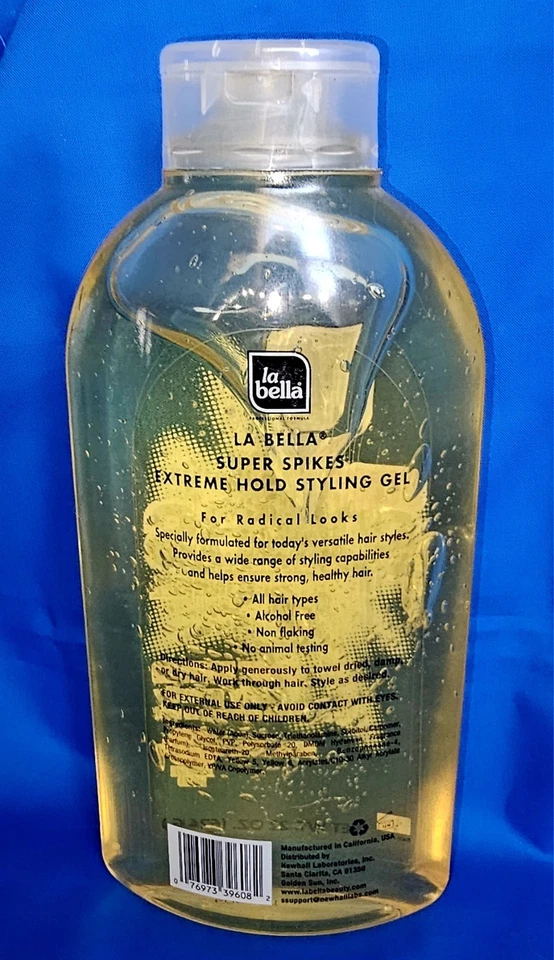 La Bella Super Spikes Styling Hair Gel Fast Drying Extreme Max Hard Firm Hold  - Image 2 of 3