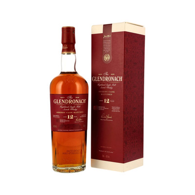 The Glendronach 12 Jahre Single Malt Scotch Whisky 43 % vol. 700 ml   Sherry Cas