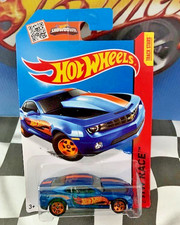 Hot Wheels 2015 HW Race: HW Race Team 127 '13 COPO Camaro BLUE 5SP & SK5SP GI