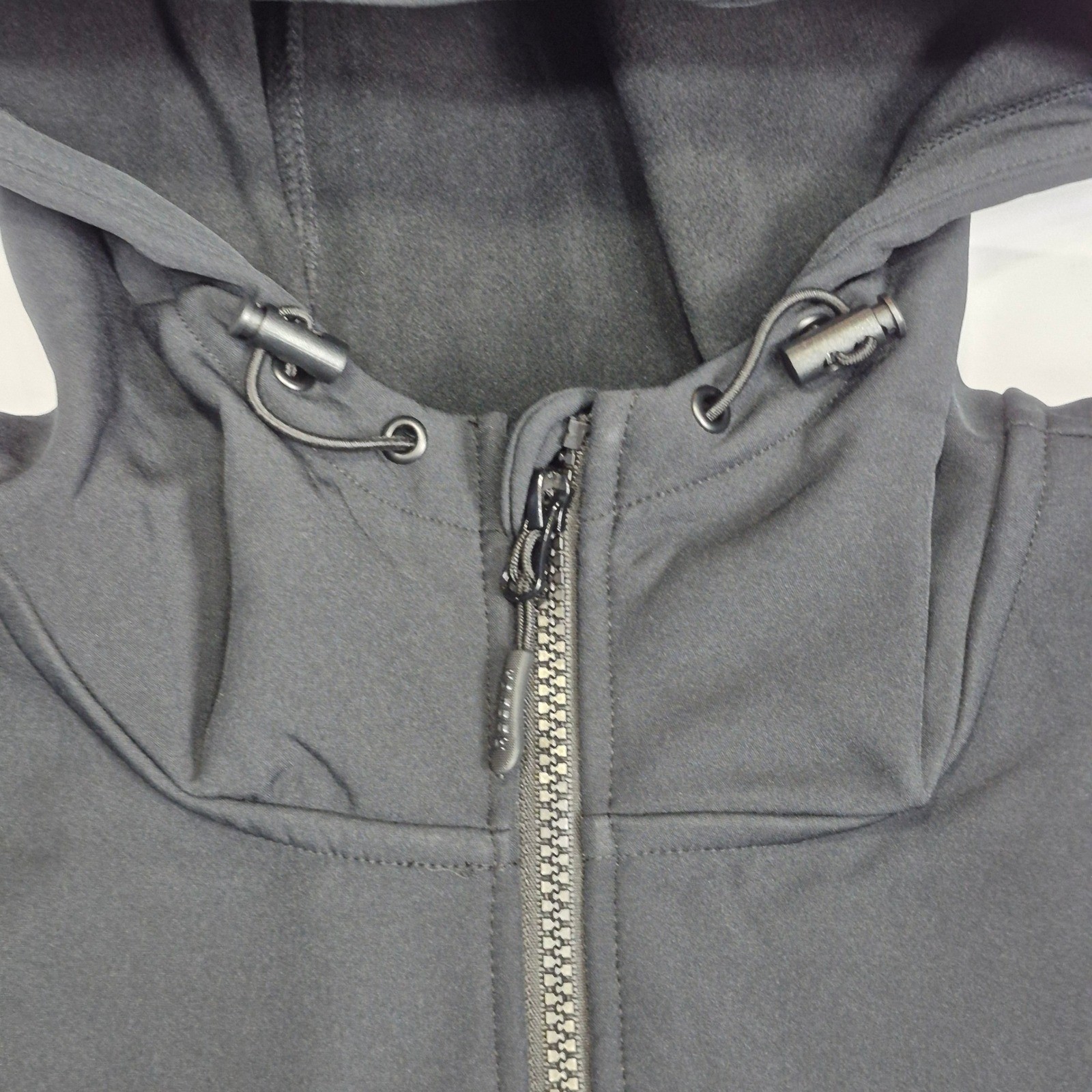 Reebox Textured Soft Woven Hooded Fleece Jacket Men's Size XL Black thumbnail 10