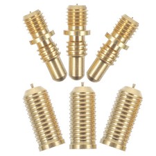 3 Sets Pool Cue Screws Pool Cue Brass Joint Screw Billiard Cue Tip Inserting