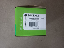 Lexmark Genuine 80C8XKE 808XK BLACK Extra HIGH YIELD Toner CX510 8,000 Pages