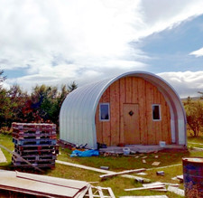 20x30x14 DuroSPAN Steel S-Building Straight Wall Clear Span DIY Open Ends DiRECT