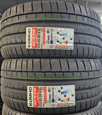 2X KUMHO SPORT PS72 S ECSTA 275/35 ZR19 XL 100Y UHP TYRES 275 35