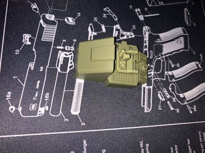 Original green foot for magic square bruticus combaticons