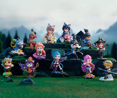 League of Legends Blind Box All Members 12 Packs Models In Box New Toy In Stock