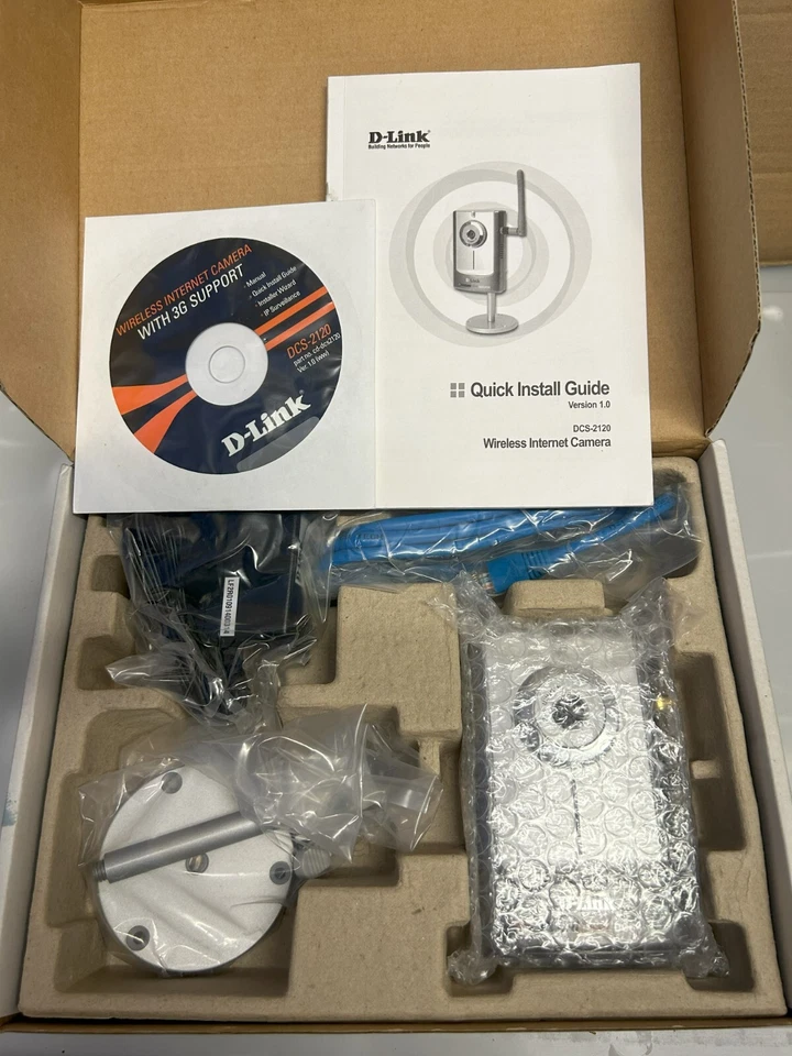 Wireless Internet Camera with 3G Mobile Video Support DCS-2120 D-Link - Image 2 of 2