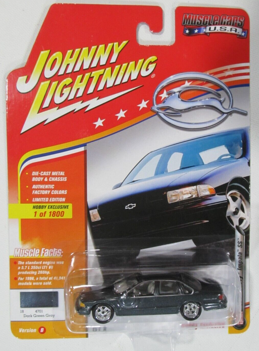 ジョニーライトニング 1996 シボレー　インパラ SS 1/64 ジョニーライトニング 1996 シボレー インパラ SS 1/64 - メルカリ
