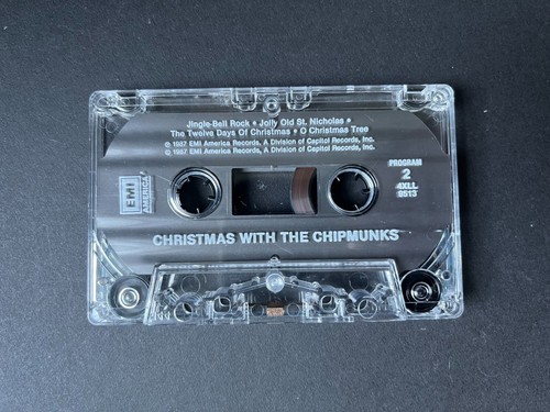 Christmas With The Chipmunks - Children's Cassette Tape - PLAY TESTED - Picture 5 of 6