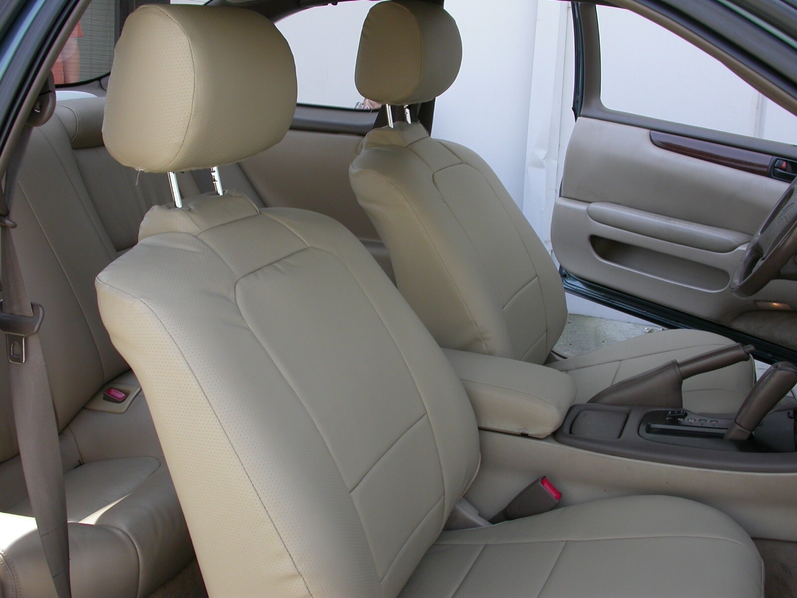 FOR LEXUS SC300 SC400 199298 IGGEE S.LEATHER CUSTOM MADE SEAT COVERS